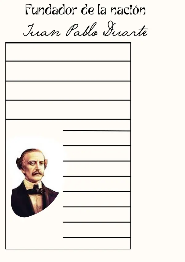 Ficha Juan Pablo Duarte