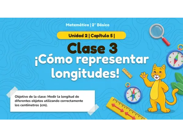 Clase 3 Capítulo 5 Unidad 2 "Longitud" 2° Básico