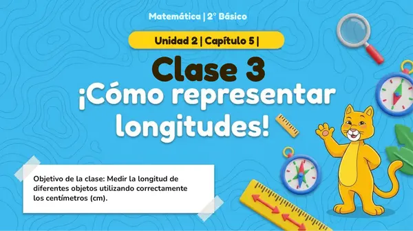 Clase 3 Capítulo 5 Unidad 2 "Longitud" 2° Básico