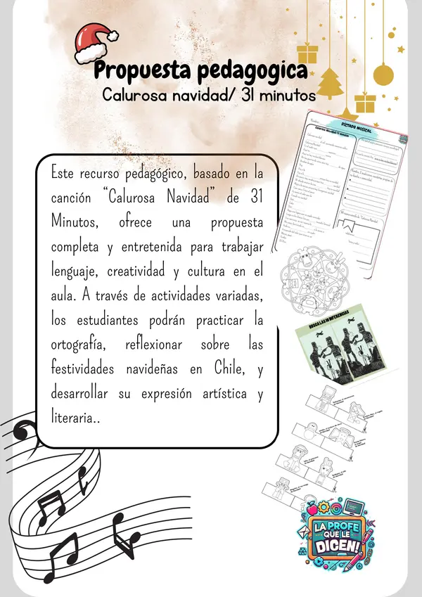 ¡Celebra una Navidad diferente con este recurso inspirado en “Calurosa Navidad” de 31 Minutos!