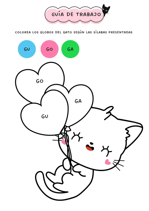 GUÍA LECCIÓN GATO - PERRO - BURRO - RATÓN