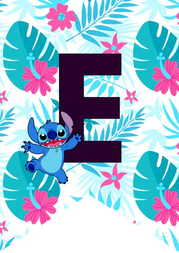 BANDERÍN "BIENVENIDOS" VERSION STITCH🩵