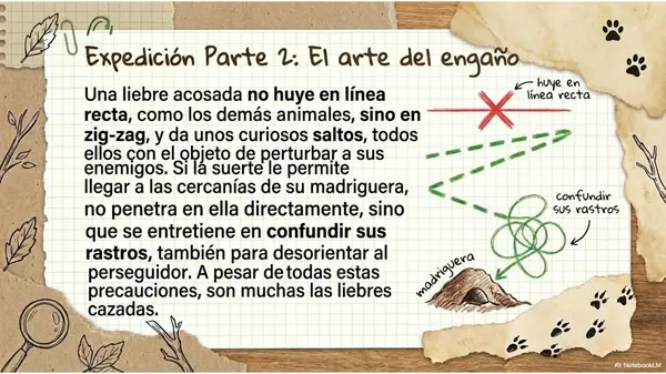 La Liebre - Texto informativo 