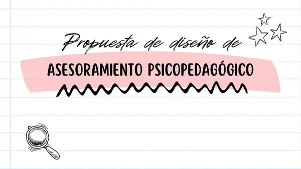 Asesoramiento Psicopedagógico