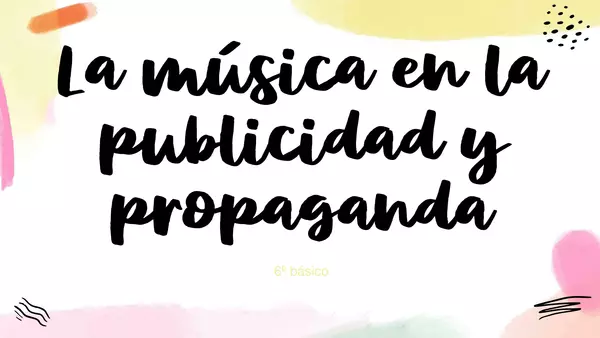 La música en la propaganda