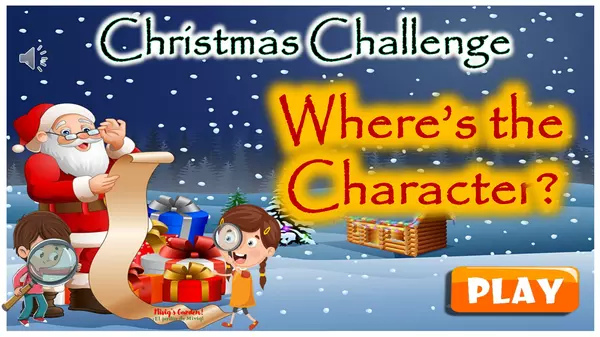 Where's the Character? Christmas challenge