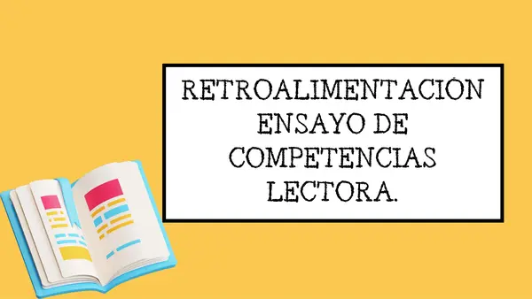 RETROALIMENTACIÓN DE MINI ENSAYO 2-1 (16 PREGUNTAS) TEXTOS LITERARIOS