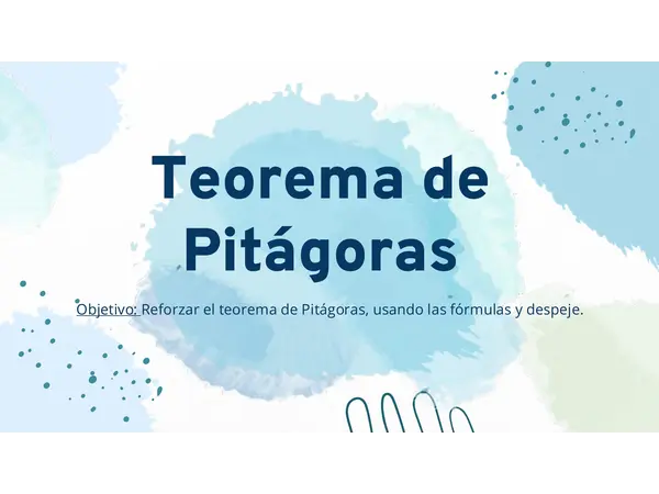 Teorema de Pitágoras