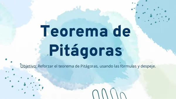 Teorema de Pitágoras
