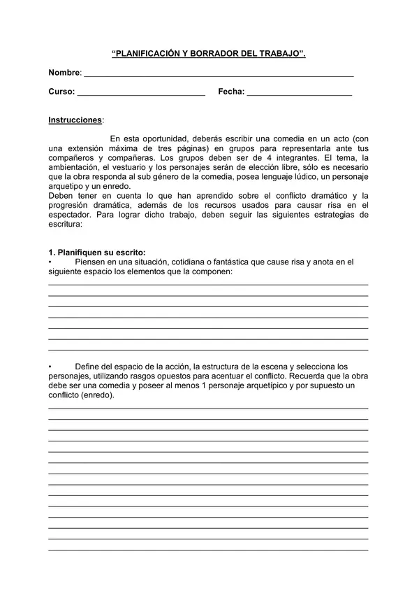 Planificación Clase a Clase: Septiembre | Lenguaje y Comunicación 8° Básico