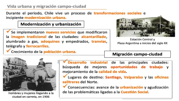 Transformaciones sociales en el Chile S.XIX