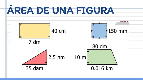 Area de una figura geometrica.