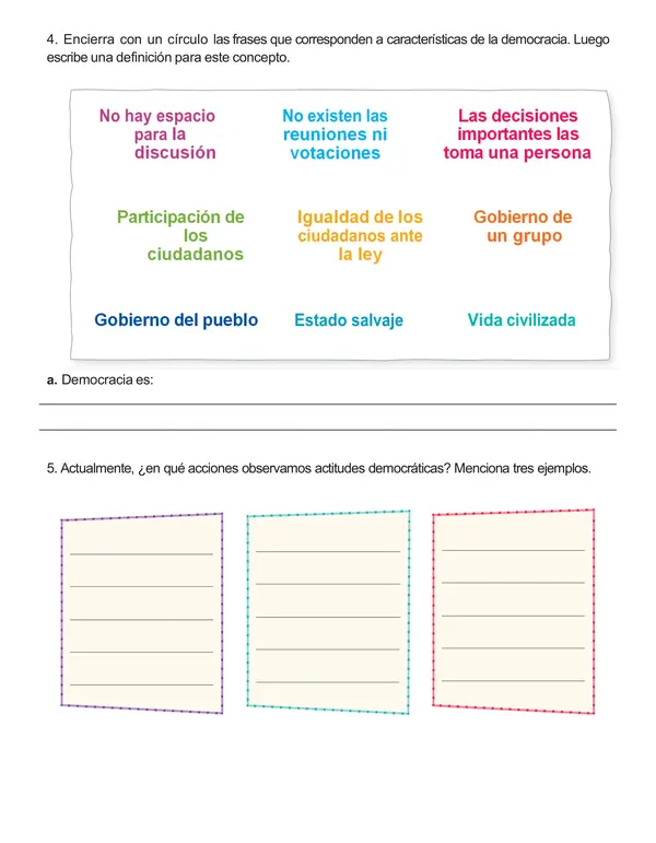 Guía de historia 3° año "Polis y Democracia"