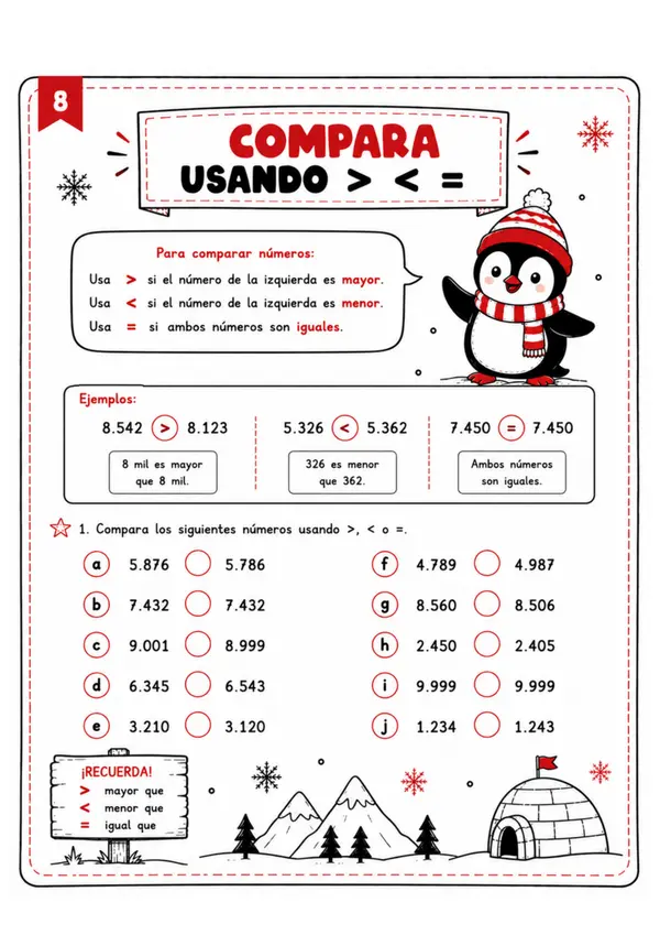 Cuadernillo de Matemática Invierno 5° y 6° Básico