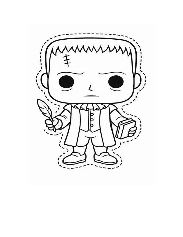 Frankenstein_funko_colorear