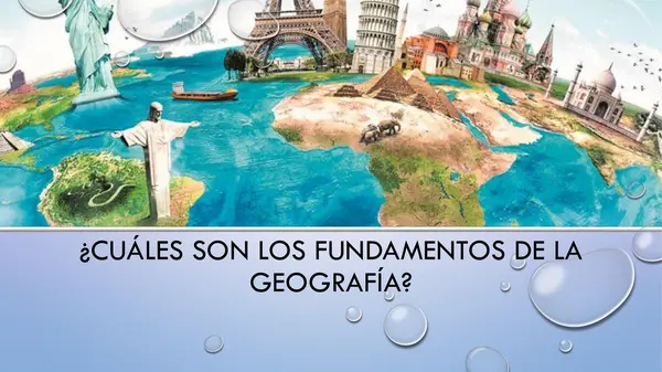 Fundamentos de la geografía 