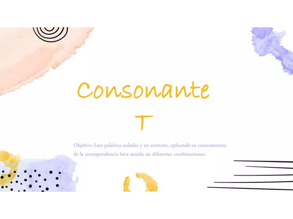 Consonante T