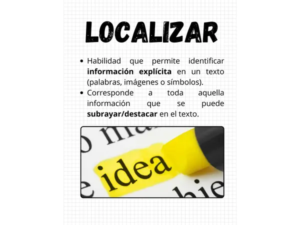 Habilidades lectoras PAES / Afiches