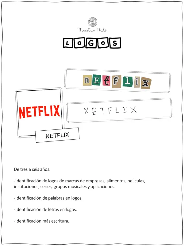 Tarjetas de logos y palabra.