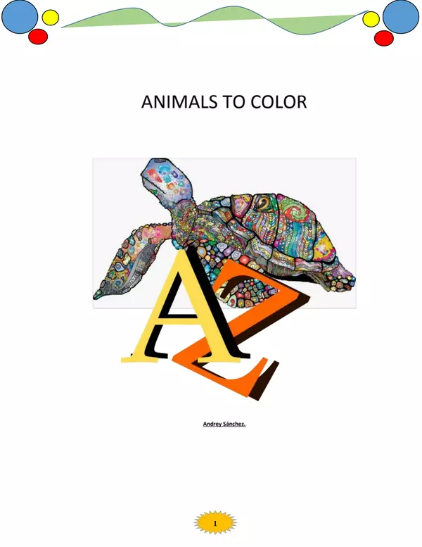 Tu animal en color