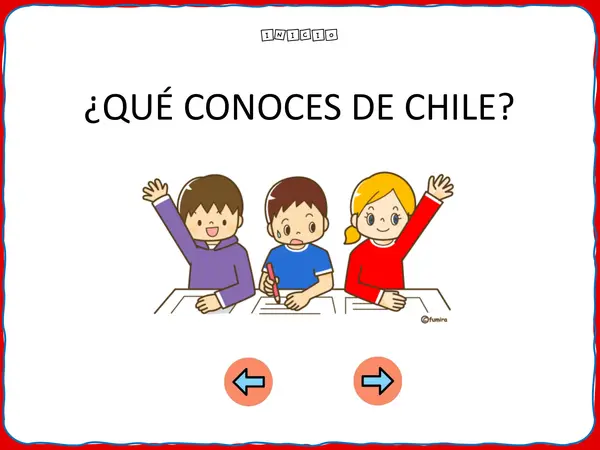 CHILE. Información general. Recurso de apoyo visual.