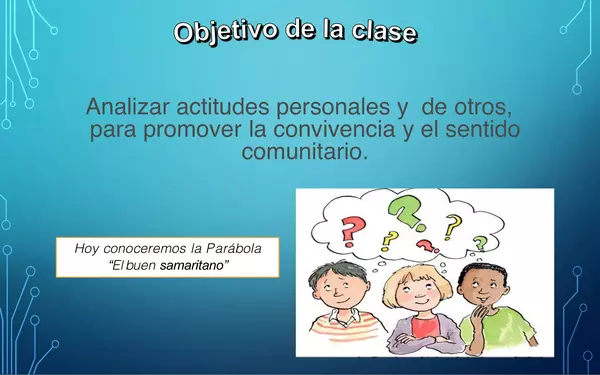 El buen Samaritano de 3° - 4° y 5° 