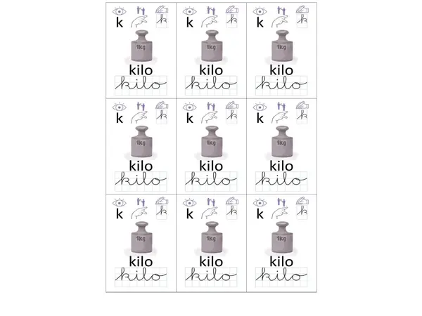 Lección KILO, Método Matte