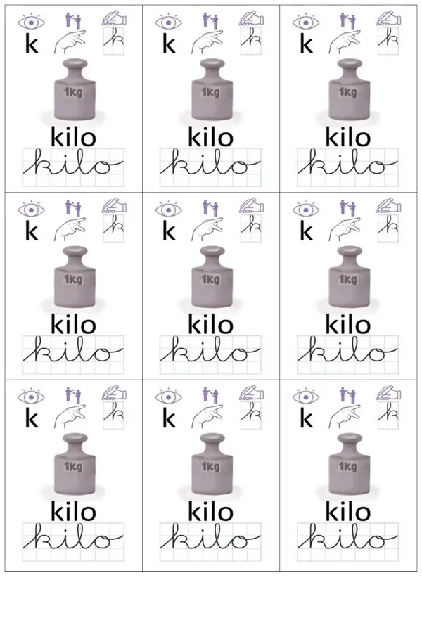 Lección KILO, Método Matte
