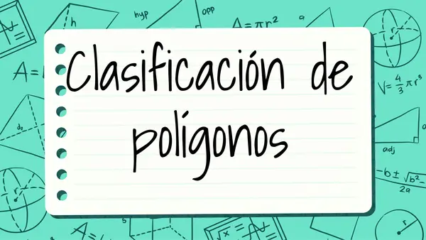 Clasificación de polígonos