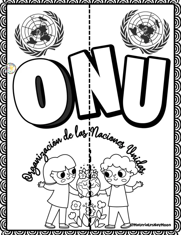 Lapbook Día de las Naciones Unidas ONU.