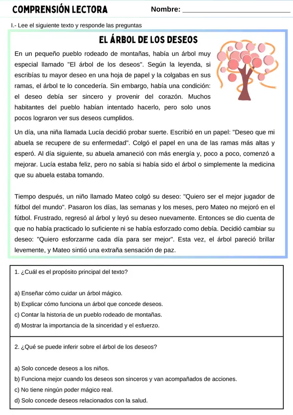 Ensayo SIMCE Lenguaje 4to básico