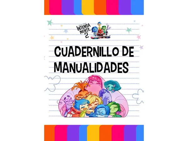 PPT editable cuadernillo de manualidades intensamente