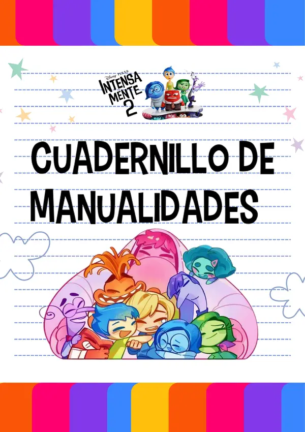 PPT editable cuadernillo de manualidades intensamente