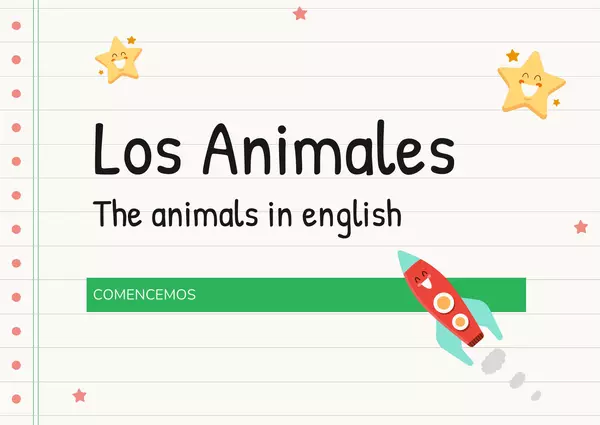 JUEGO: LOS ANIMALES EN INGLÉS