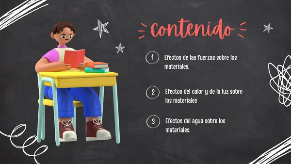 Cambios que presentan los materiales