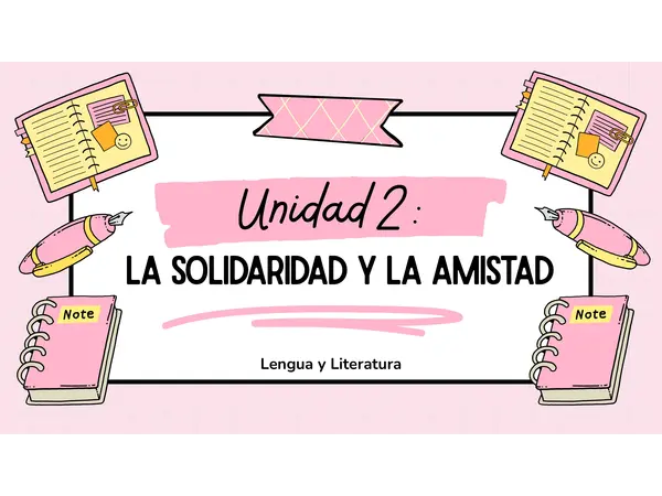 U2: La amistad y la solidaridad