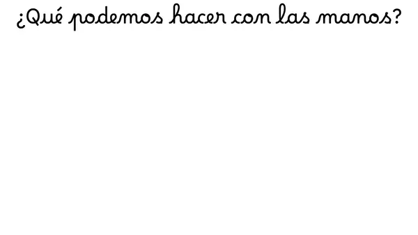 PRIMER DÍA LECCIÓN MANO 