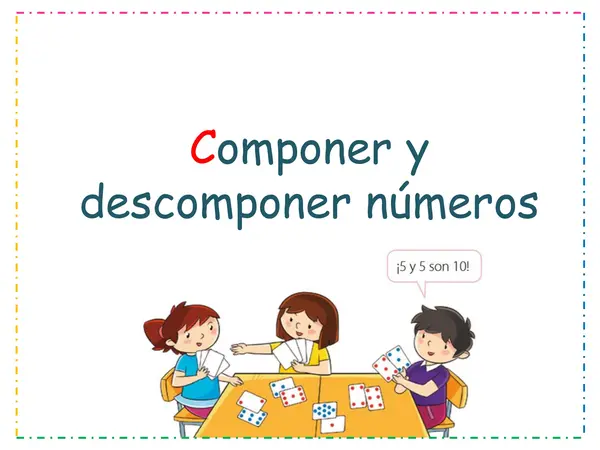 Componer y descomponer números