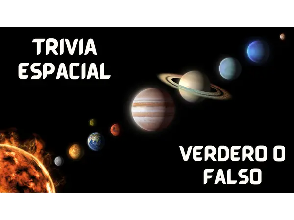 Presentacion Canva/PPT de sistema solar Trivia