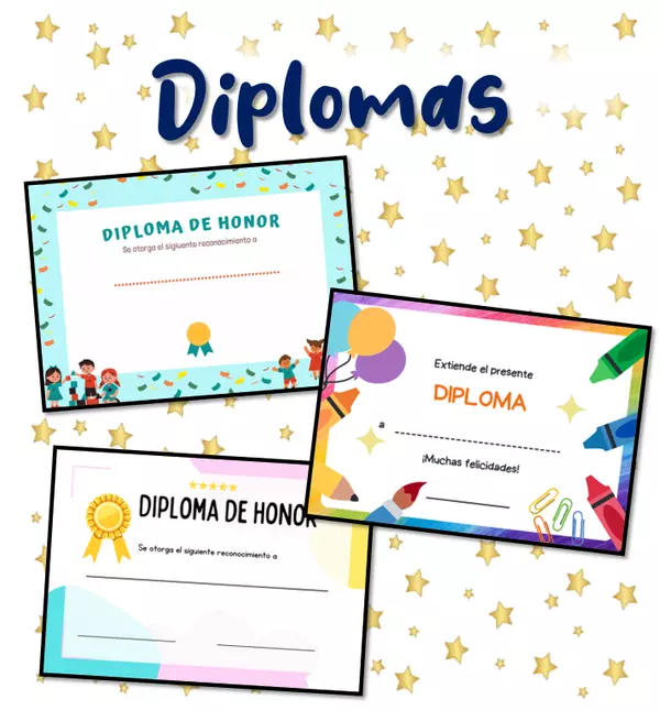 Diplomas de felicitación