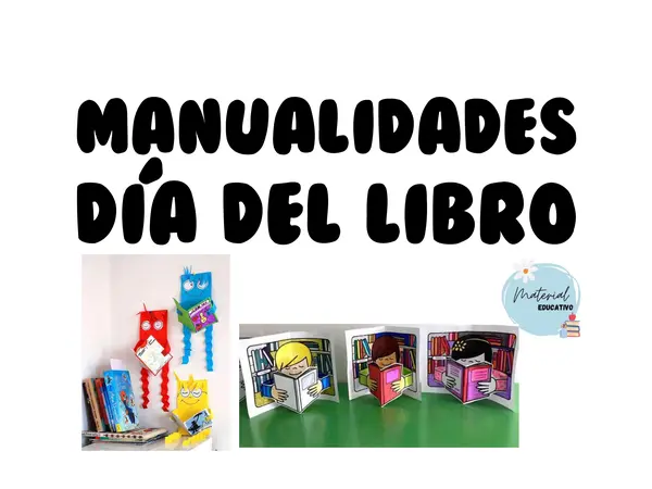 MANUALIDADES DÍA DEL LIBRO