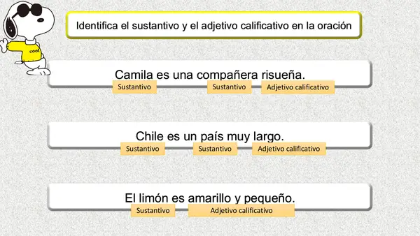 adjetivos calificativos 