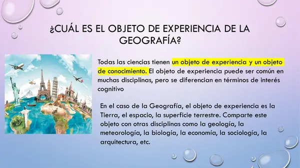 Fundamentos de la geografía 