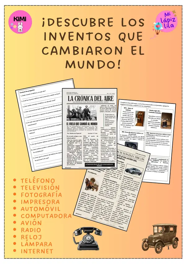INVENTOS DE LA ERA MODERNA