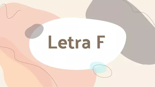 Presentación Letra F