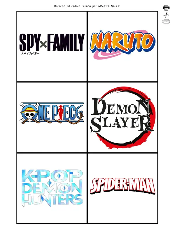 Tarjetas de logos y palabra.