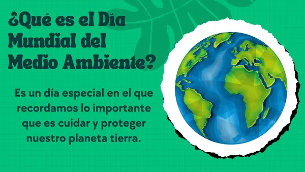 Día mundial del medio ambiente: 5 de junio