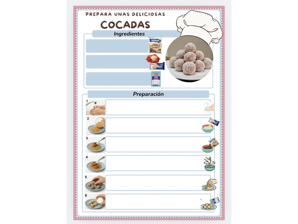 Receta cocadas 