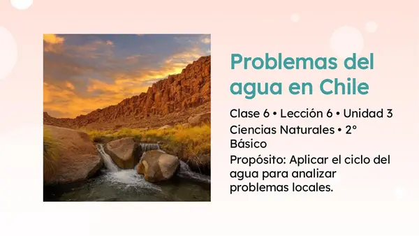 Clase 6 Lección 6 Unidad 3 "Aplico" 2° Básico