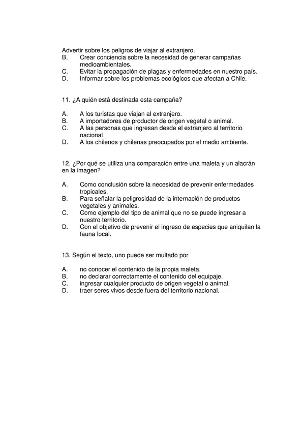 Ensayo Simce 8° Básico Lengua Y Literatura